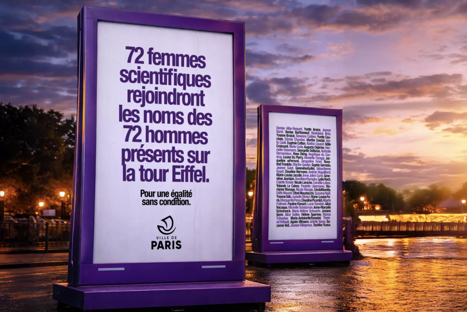 Photomontages – La campagne débutera le 7 mars 2026