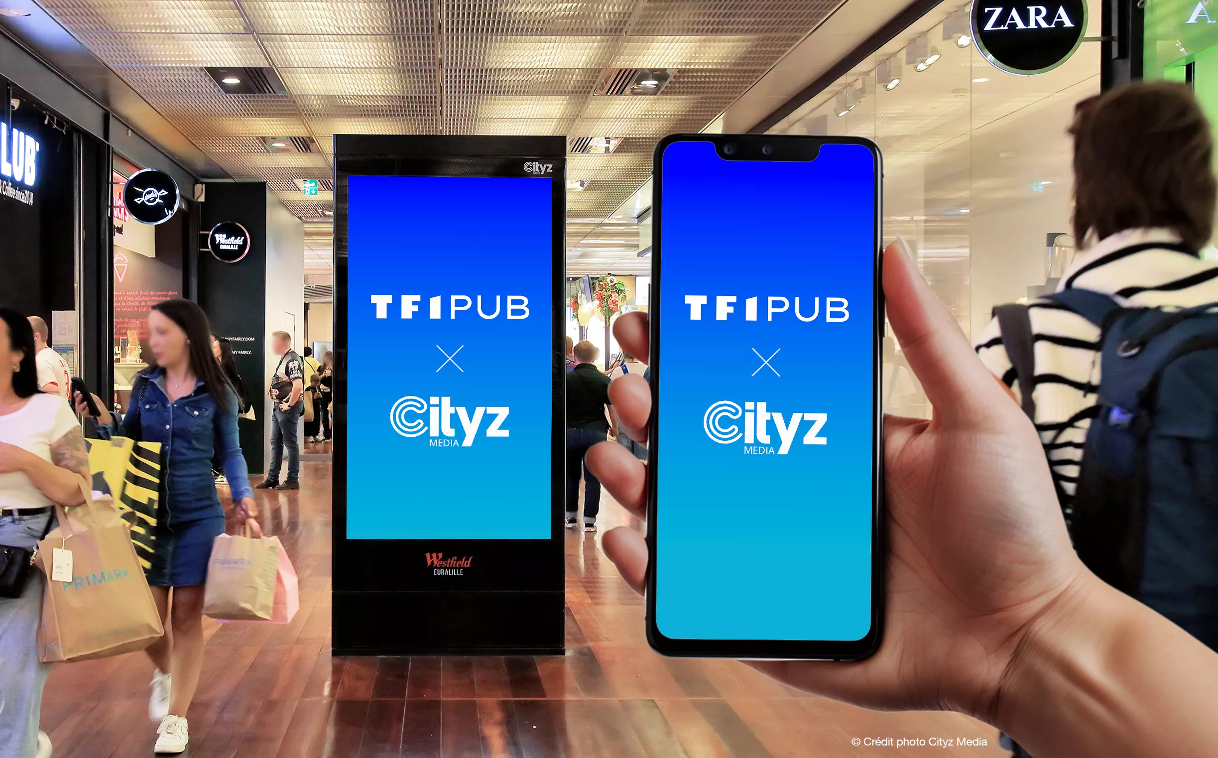 Cityz Media et TF1 PUB nouent un partenariat stratégique pour proposer une offre média locale inédite, combinant affichage et télévision